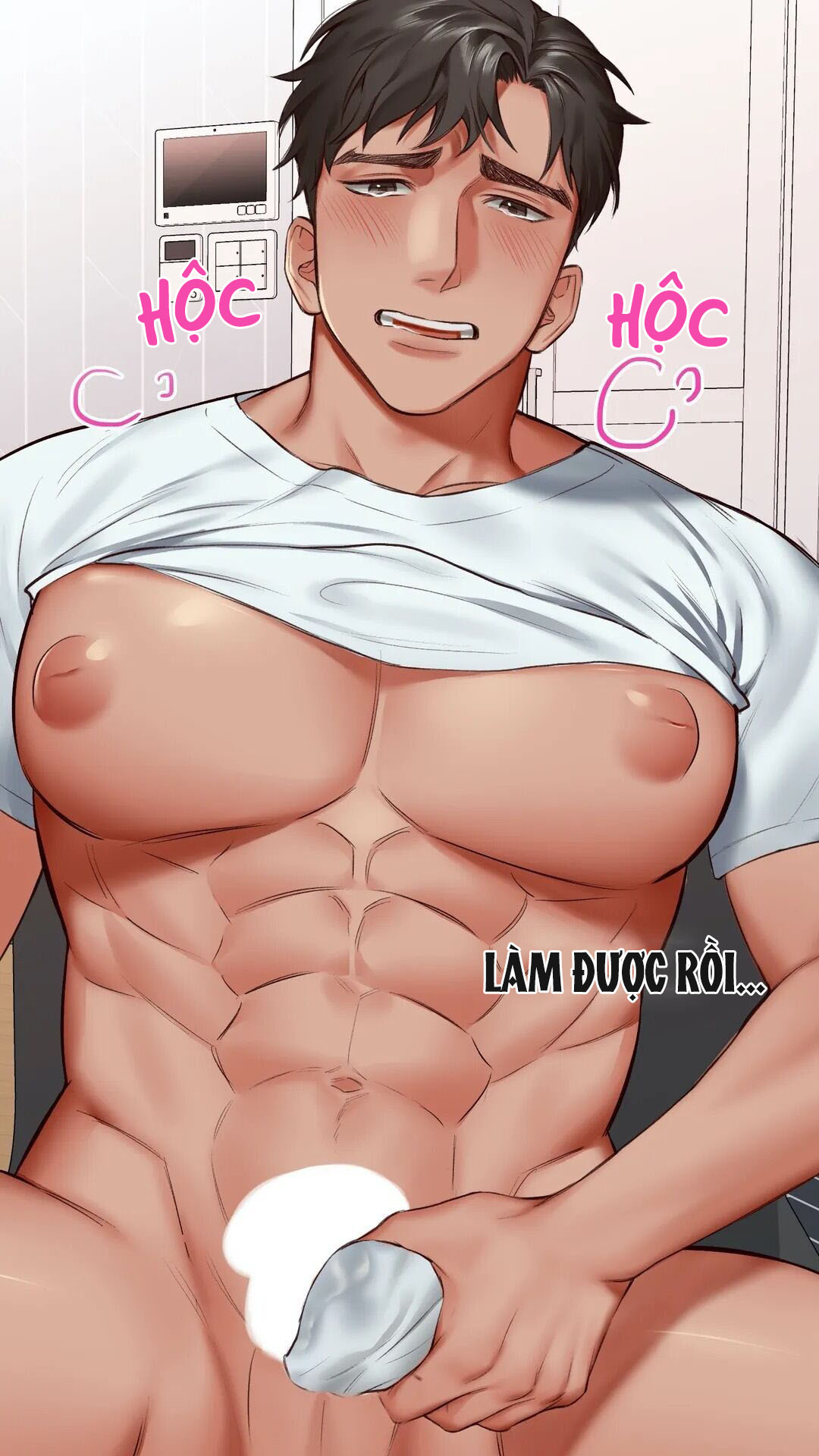dạy dỗ đồng nghiệp ngực bự mới với sextoy chapter 1 20