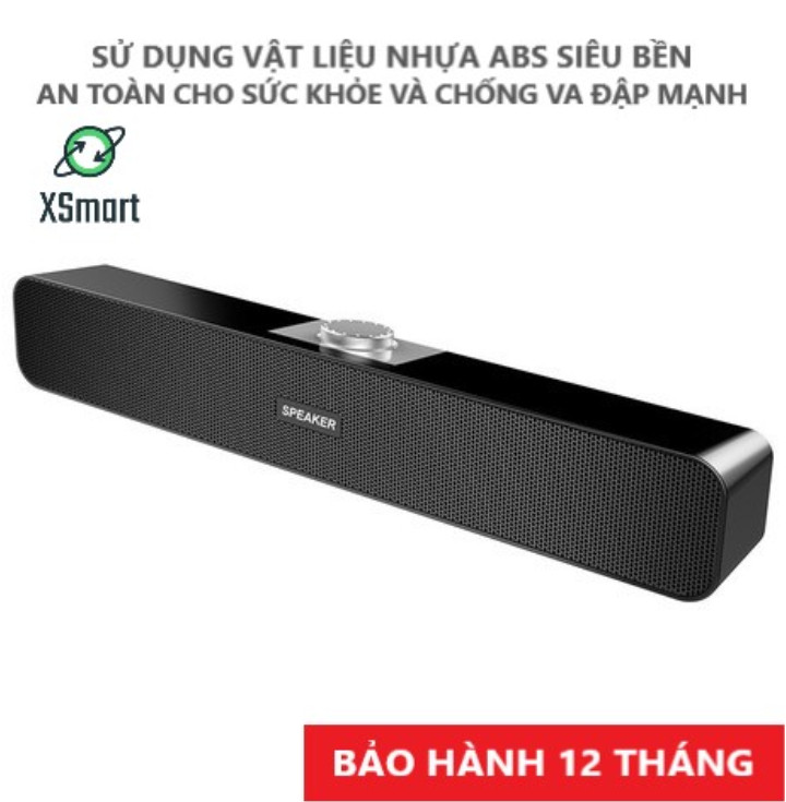 Loa Bluetooth Vi Tính, PC, Tivi XSmart SPEAKER 350BS BASS Âm Thanh 360 Độ Nghe Nhạc, Xem Phim Cực Đã, Soundbar Để Bàn - Hàng Chính Hãng