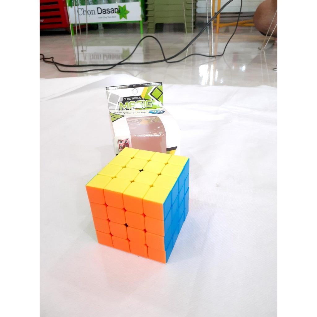 Rubik Magic Cube World 4x4 No.075, đồ chơi phát triển trí tuệ cho bé