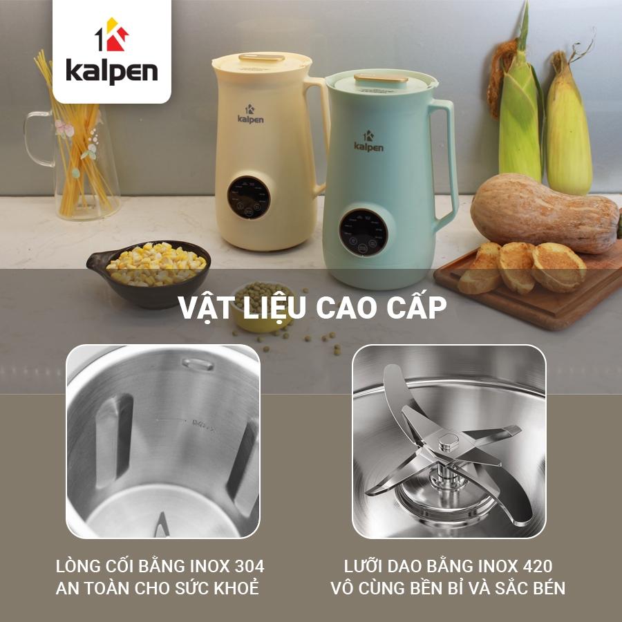 Máy Xay Nấu Đa Năng-Máy Làm Sữa Hạt Cao Cấp Model H1-H2 600ml-750W Hàng Chính Hãng KALPEN-GIA DỤNG ĐỨC Bảo Hành 2 Năm