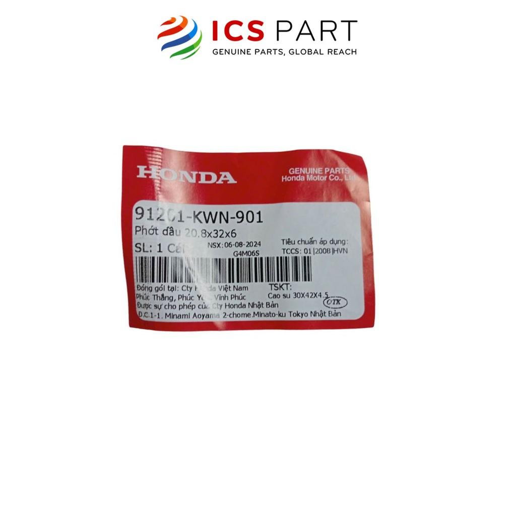 Phớt Dầu 20.8X32X6 HONDA Các Dòng Xe Ga (91201KWN901)