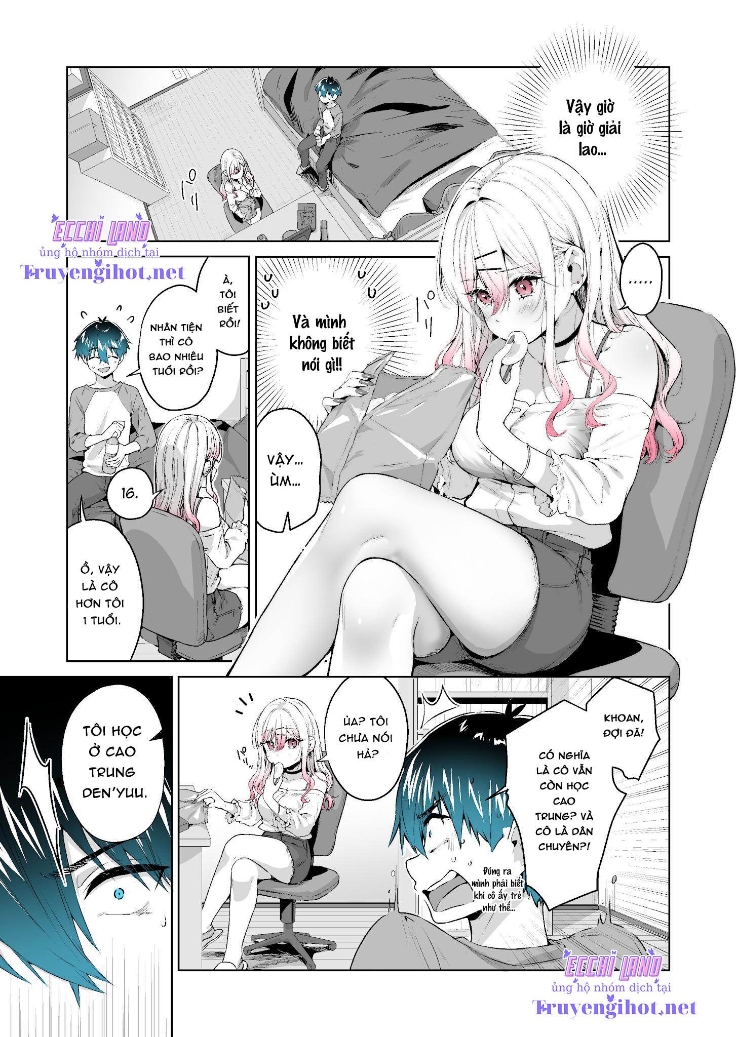 tôi muốn được khen ngợi bởi game thủ gyaru chapter 8.1 4