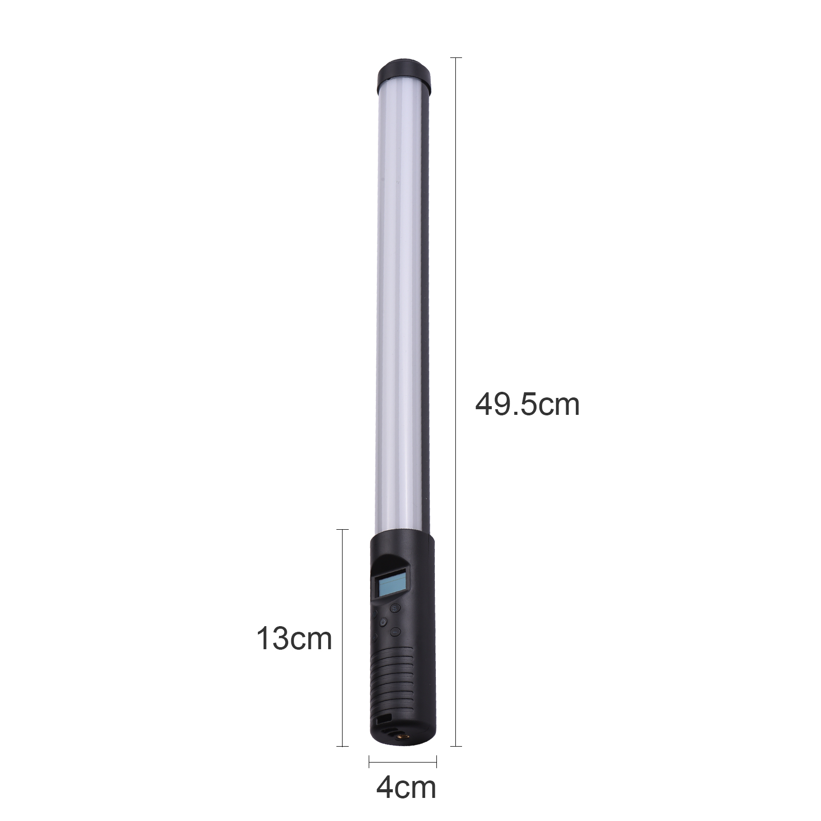 Đũa phép Đèn LED chụp ảnh Nhiệt độ hai màu 3000K-6500K Độ sáng có thể thay đổi 20W cầm tay RGB đầy màu sắc