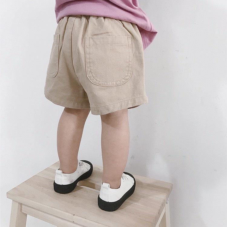 Quần Short Kaki Style Hàn Quốc Cho Bé Trai Bé Gái