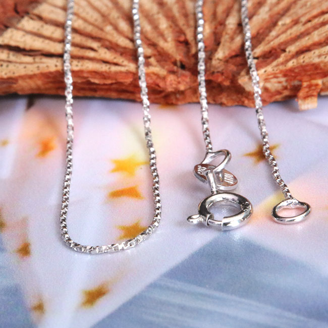 Dây chuyền bạc nữ Marie Lucky