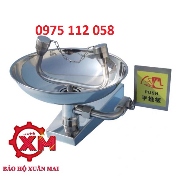 bồn rửa mắt khẩn cấp treo tường