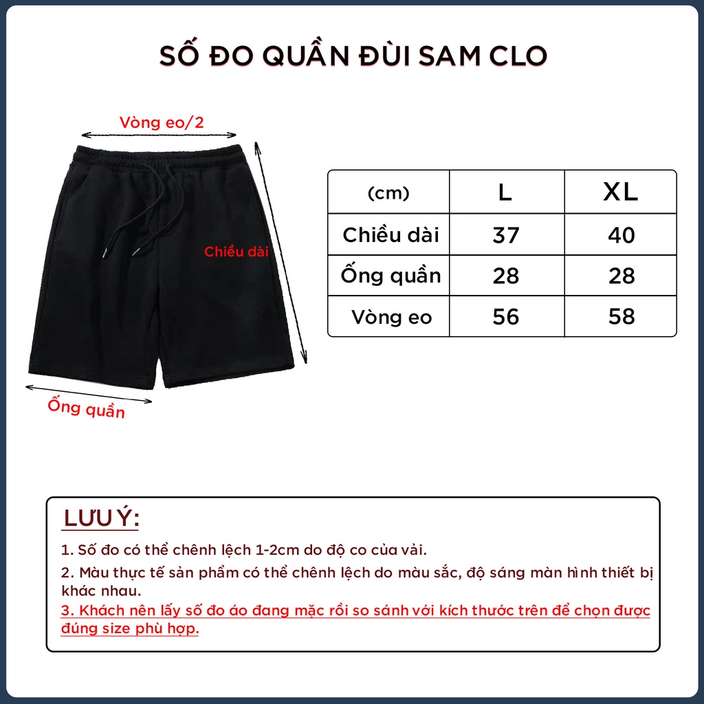 Quần đùi nữ - quần short SAM CLO thun dáng rộng mùa hè, mặc ngủ, mặc ở nhà DA TRƠN