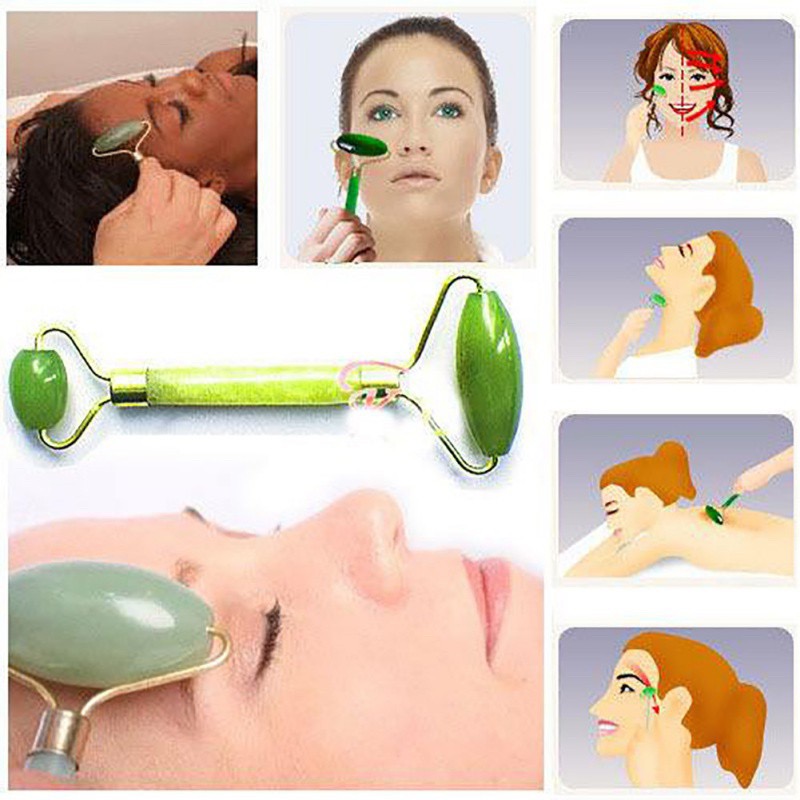 Cây Lăn massage 2 đầu bằng đá tự nhiên