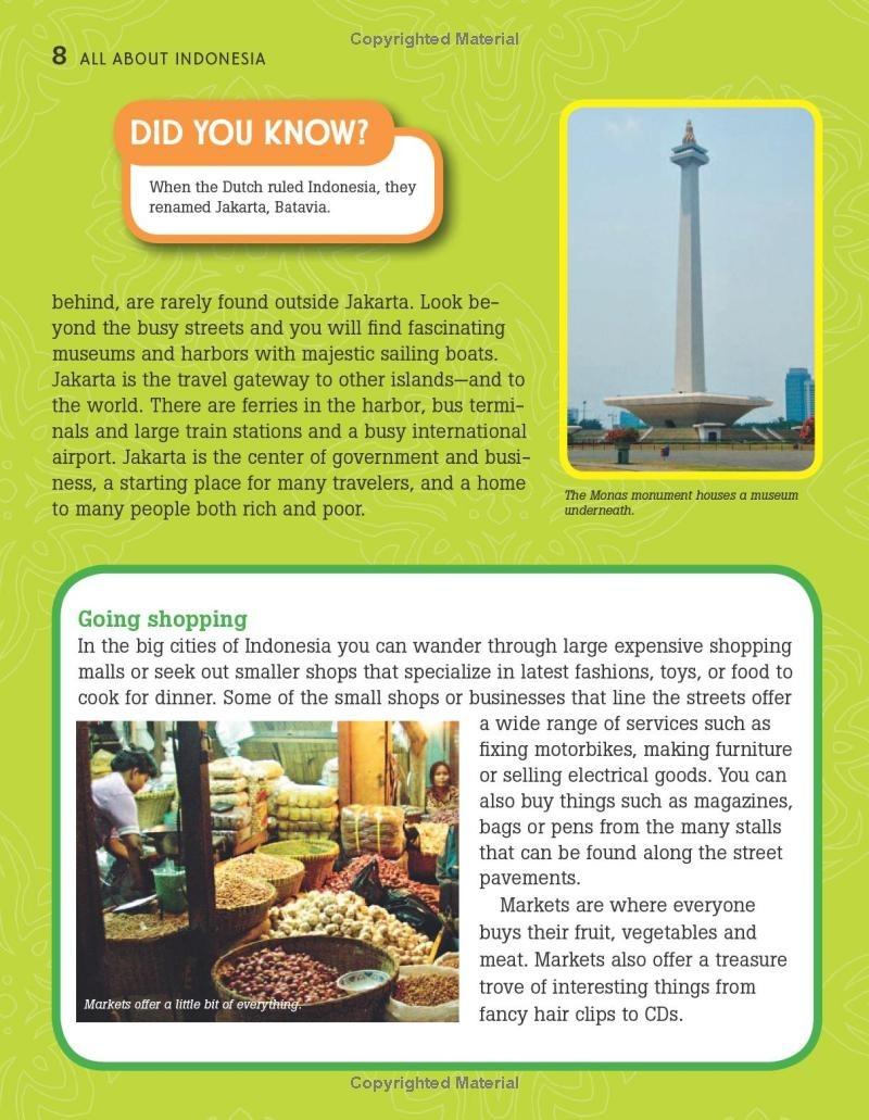 Sách ngoại văn: All About Indonesia