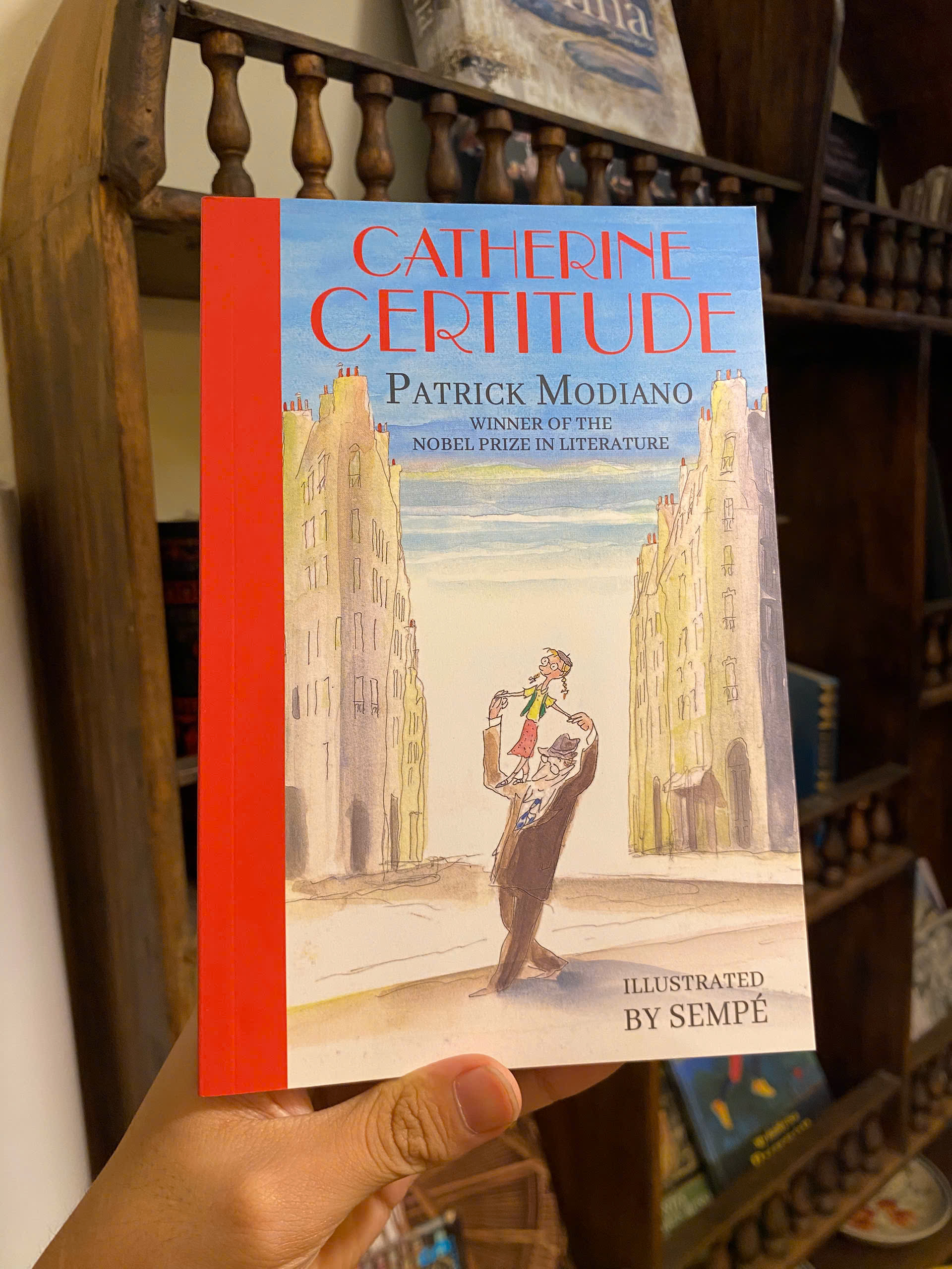 Sách - Catherine Certitude by Patrick Modiano |  Nobel Prize Winner / French Literature in English