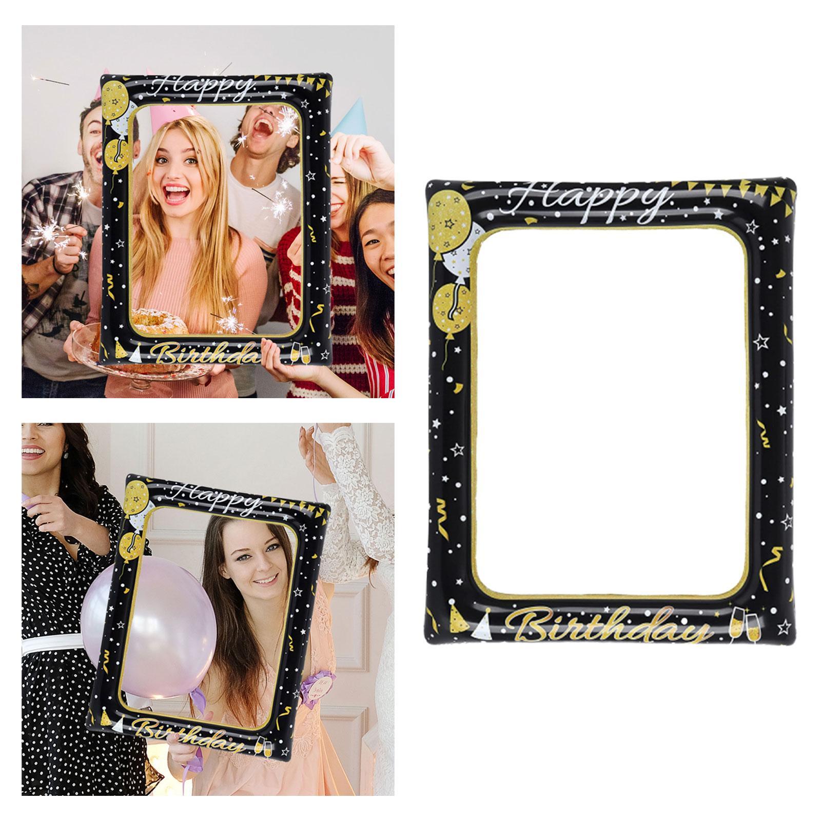 Inflatable Photo Frame Photo Props Photo Frame for Carnival Xmas