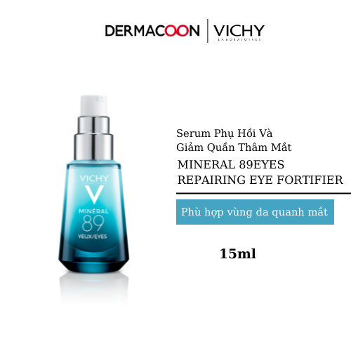 Dưỡng Chất Khoáng Núi Lửa Cô Đặc Cho Vùng Da Mắt Vichy Miner 89 Eyes Repairing 15ml