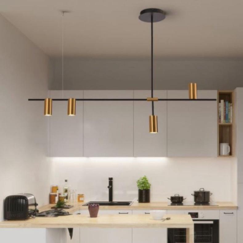 Đèn thả phong thái Bắc Âu cho thi công thời thượng, khung kim loại tổng hợp thép cao cấp