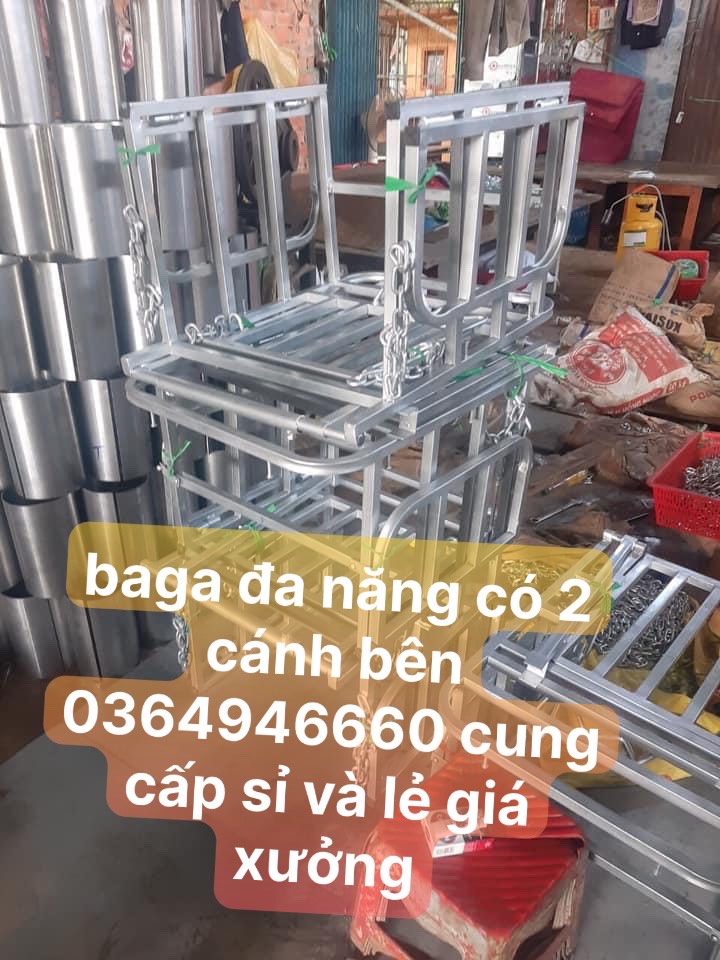 Baga_ 2_CÁNH_Baga_Chở Hàng_Giá Đèo Hàng-loại vuông thường