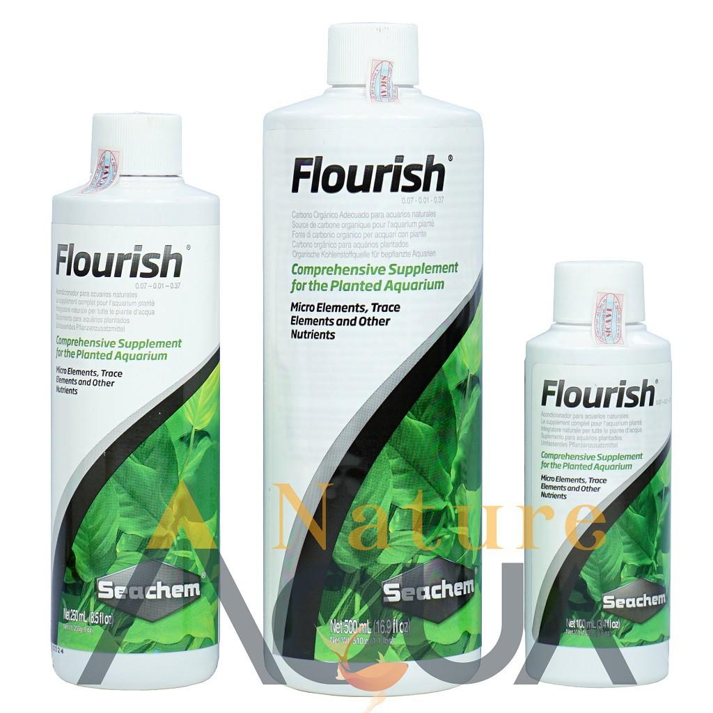 SEACHEM FLOURISH - PHÂN NƯỚC TỔNG HỢP CHO CÂY THỦY SINH 100ml/250ml/500ml