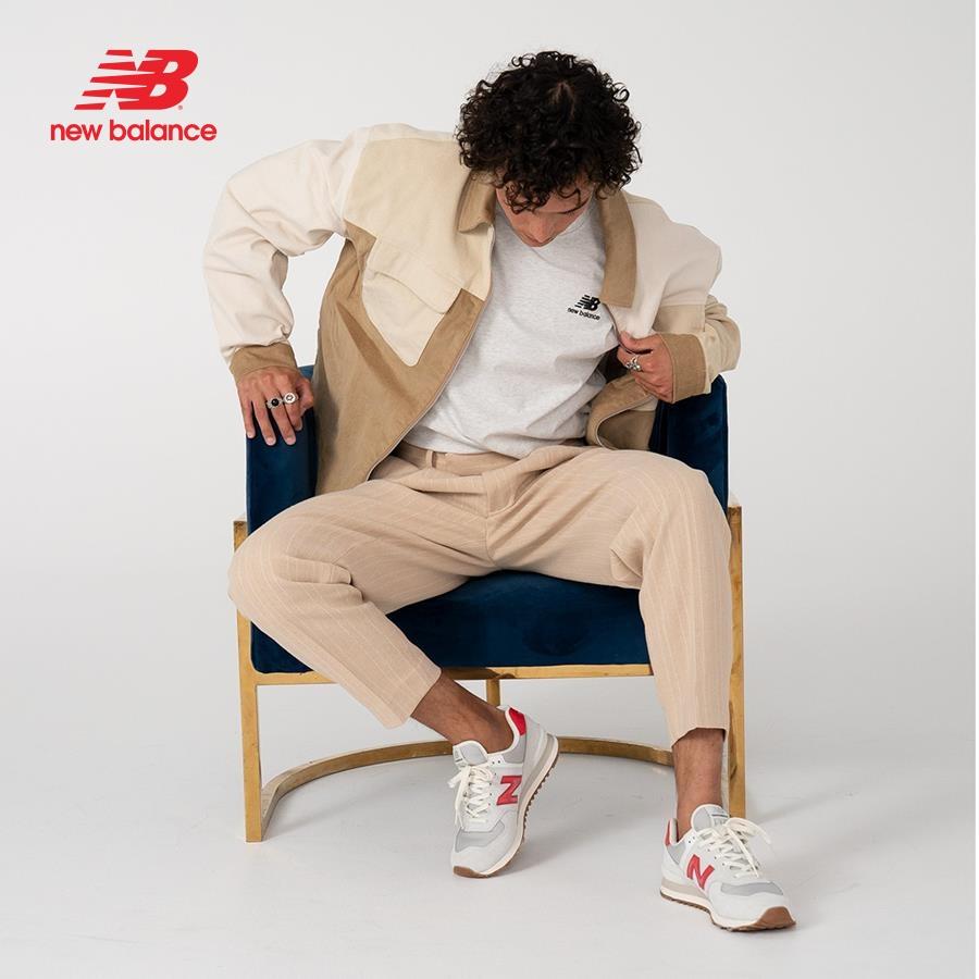 Giày sneaker nam New Balance FW 574 LIFESTYLE SNEAKERS M ALLOY/WHITE - U574RF2