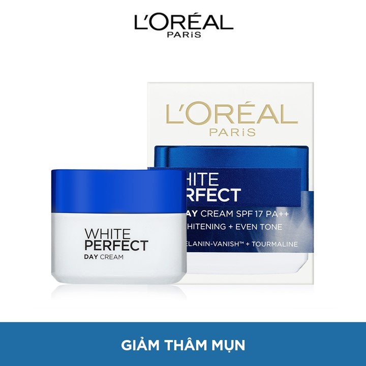 Bộ 6 Sản Phẩm Chăm Sóc Dưỡng Ẩm Trắng Sáng Da L'Oreal Paris White Perfect (4 steps WP + HA 7.5 + ME 22)