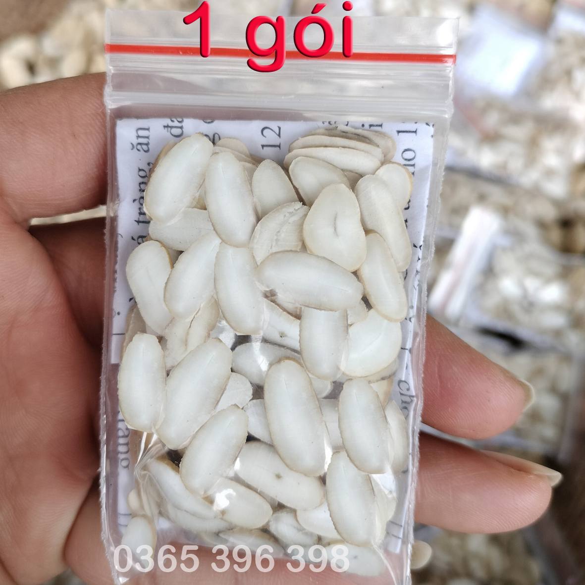 (combo 4 gói tặng 1 gói, gói 11g) Hạt sành Hạt sang trắng giải quiết đau dạ dày, đại tràng, trào ngược