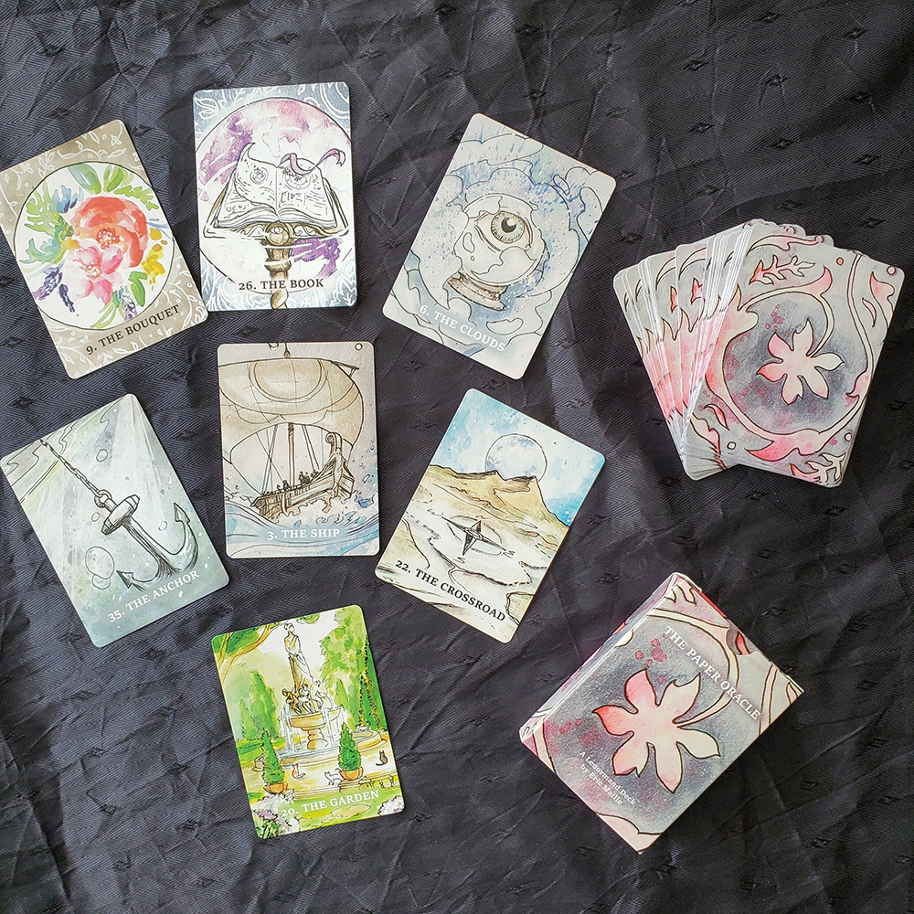 Bộ Bài Paper Oracle Lenormand 43 Lá Bài