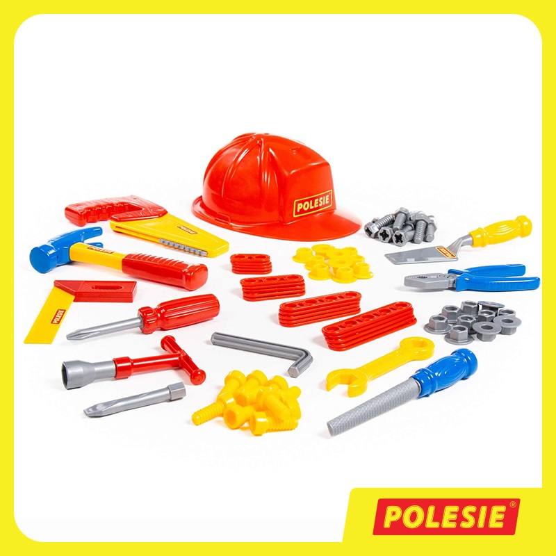 Bộ đồ chơi dụng cụ kỹ thuật 74 chi tiết - Polesie Toys