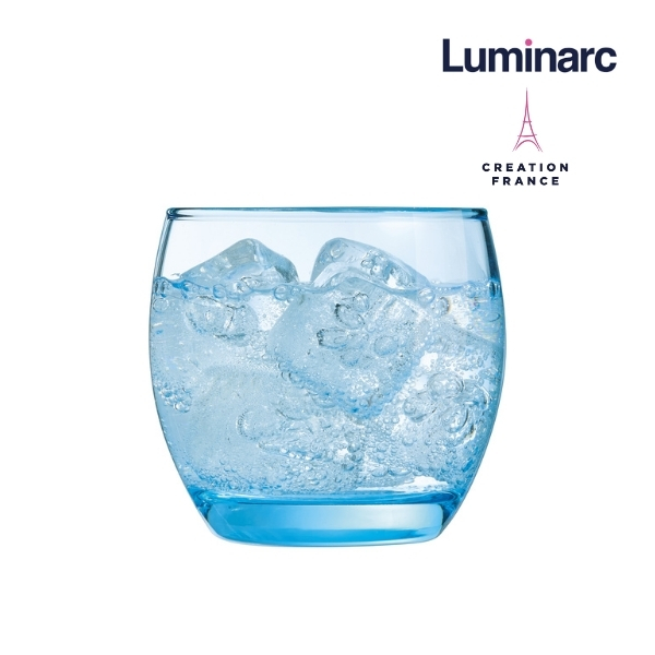 Bộ 6 Ly Thủy Tinh Thấp Luminarc Salto Ice Blue J1584 - (320ml)