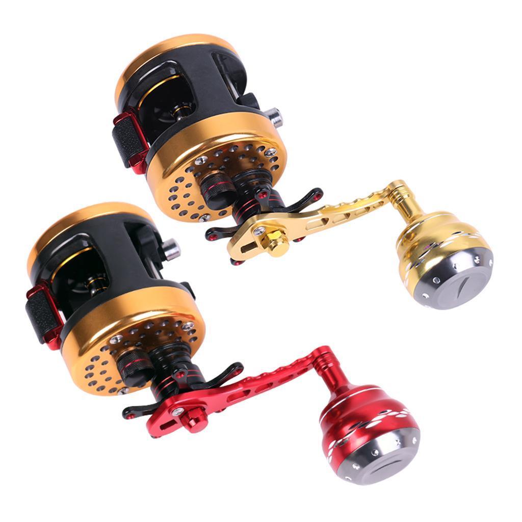 CNC Aluminum Alloy Single Fishing Reel Handle Knob Reel Replacement Handle Grip