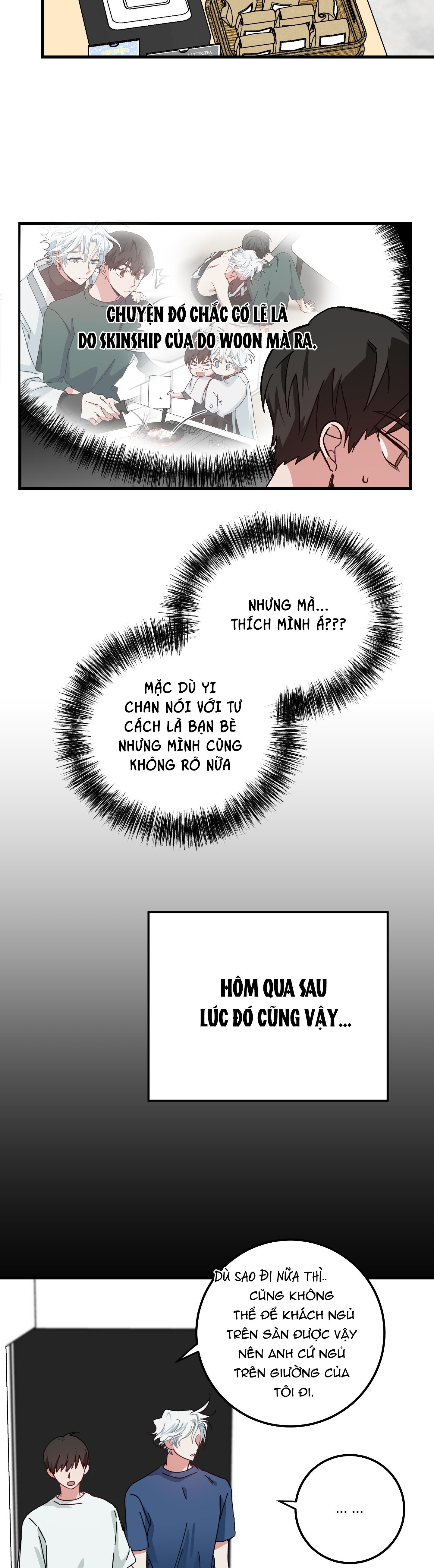 yêu tôi đi, thần hộ mệnh chapter 5 19