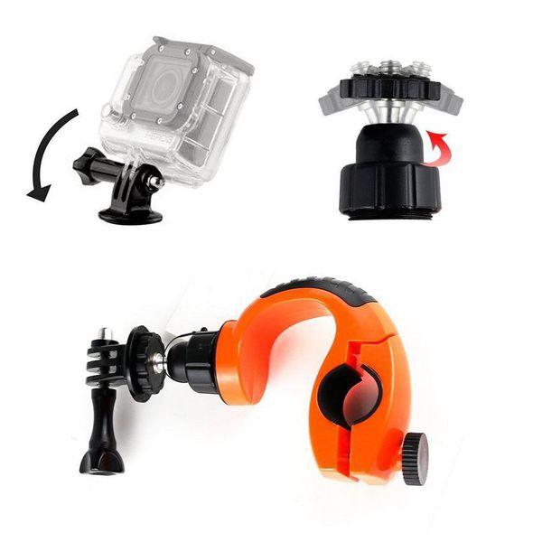 Bộ gá kẹp xe đạp kèm mini ball camera Hành trình