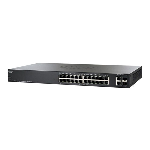Thiết bị chia mạng Switch Cisco SF350-24MP-K9-EU - Hàng Nhập Khẩu