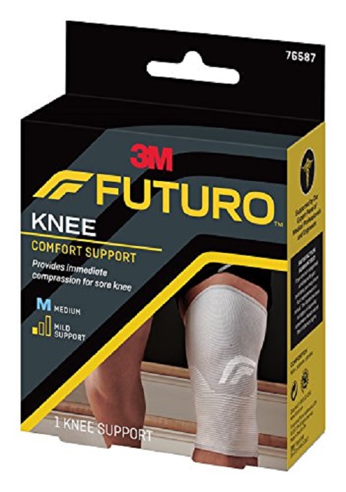 Băng bảo vệ đầu gối thể thao cao cấp 3M Futuro màu xám