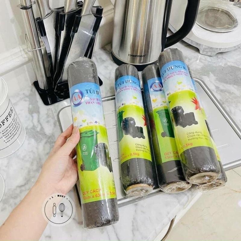 Túi đựng rác đen tự phân huỷ Aa