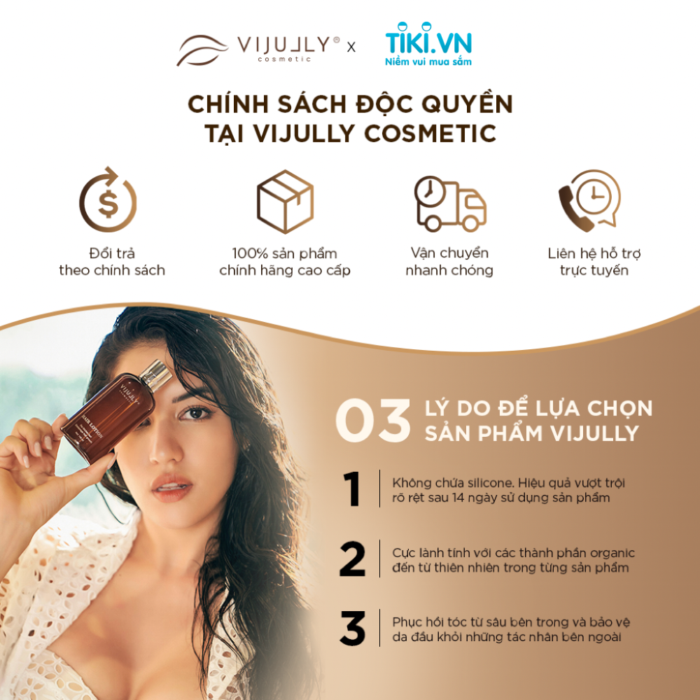 COMBO 3 CHAI TINH DẦU BƯỞI KÍCH MỌC TÓC VIJULLY 150ML - HAIR LOTION