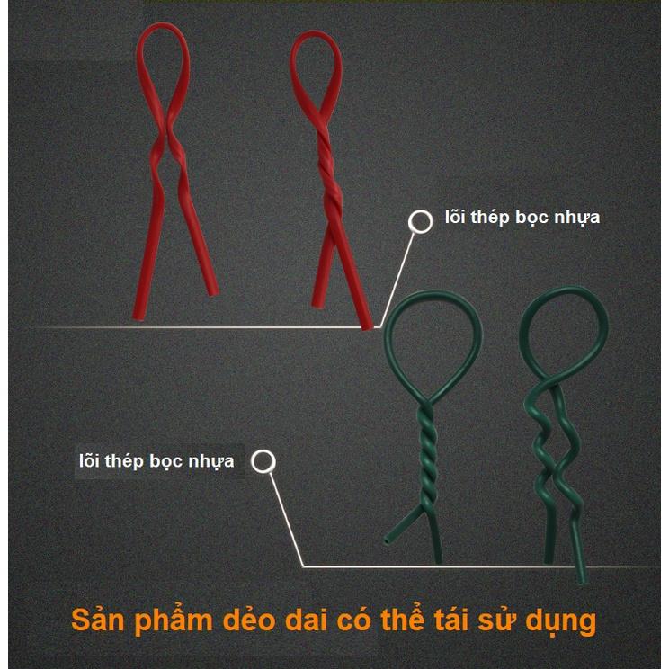 Dây buộc lõi thép vỏ nhựa dẹt, lõi thép 0.45mm, đóng cuộn 1000m, dây buộc linh kiện điện tử