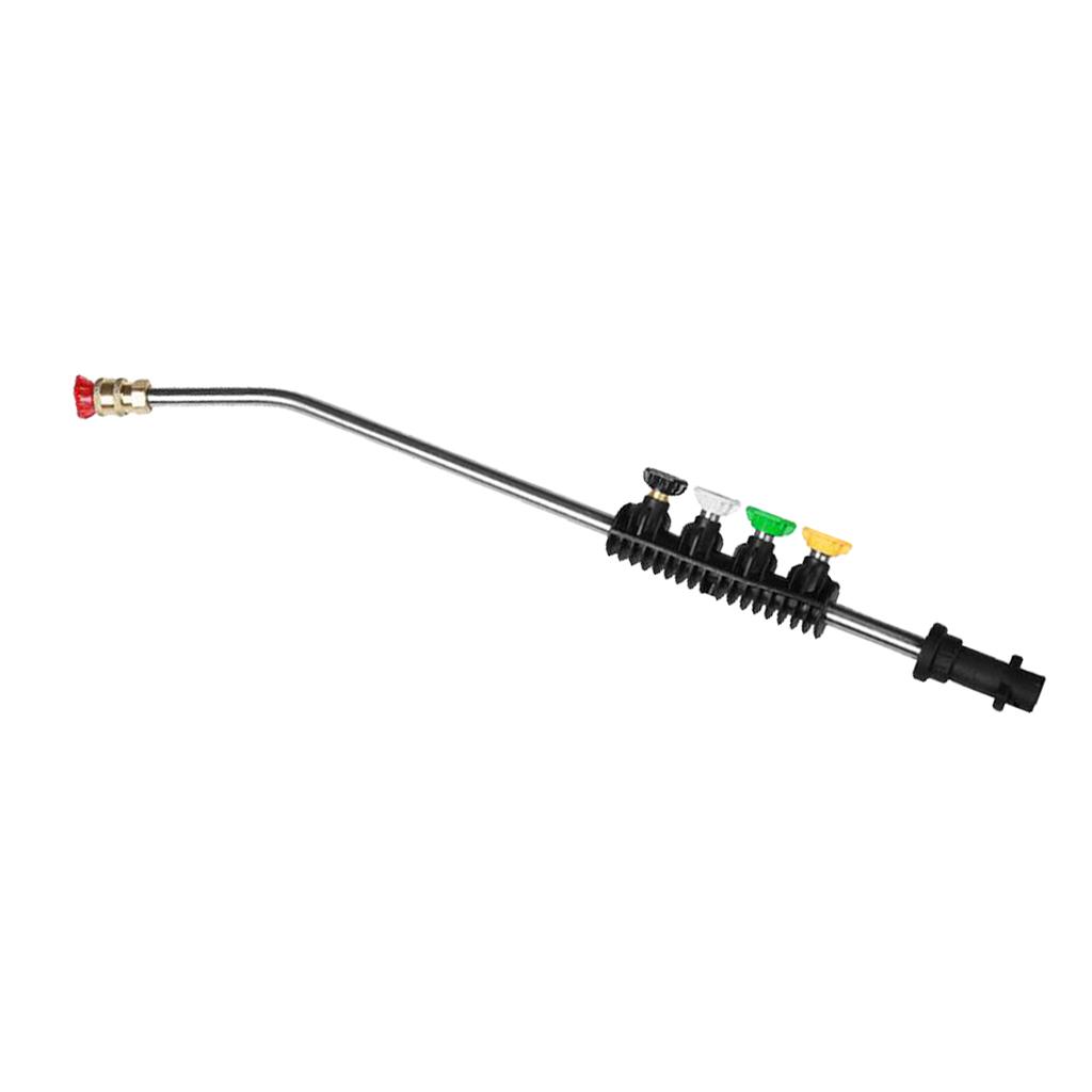 Xe Máy Giặt Kim Loại Phản Lực Lance Vòi Phun với 5 Nhanh Vòi Phun Đầu cho Karcher K1-K7