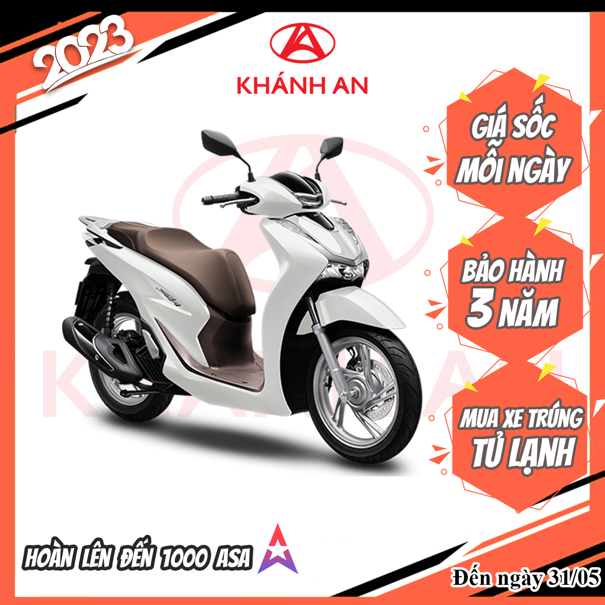 Xe Máy Honda SH125i 2024 Cao cấp ABS