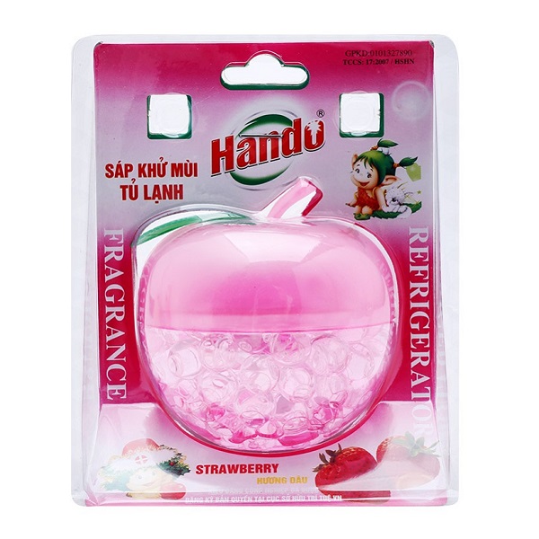 Sáp thơm khử mùi tủ lạnh Hando 160g hương dâu