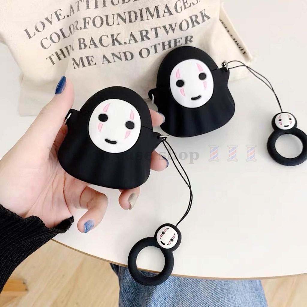 Bao Case Ốp dành cho airpod 1 và 2, tai nghe bluetooth i11,i12, i100, i200, i9s... vô diện lùn silicon 3D