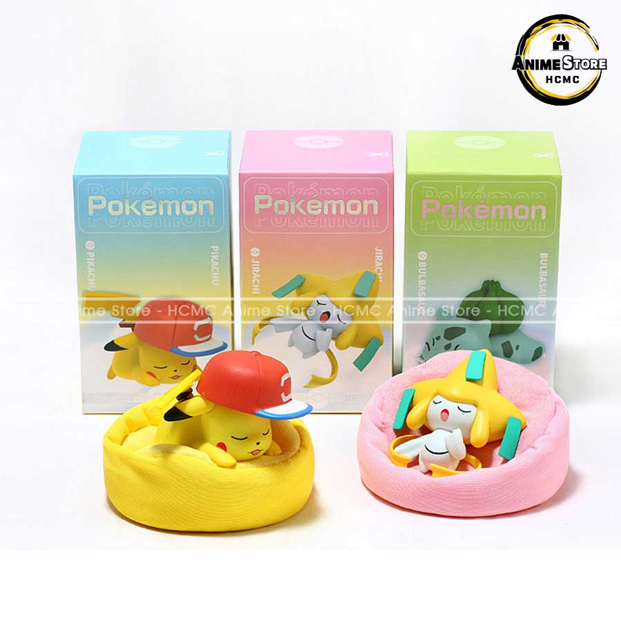 Mô hình Pokemon nằm ngủ xinh xắn, siêu dễ thương