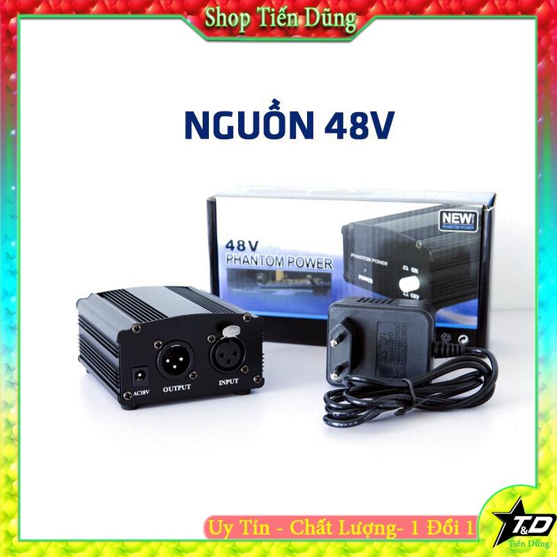 Bộ mic thu âm Taksar PC K320 sound card XOX KS108 chân màng MA2 nguồn 48V 2 dây canon-  Bộ live stream sound card ks108