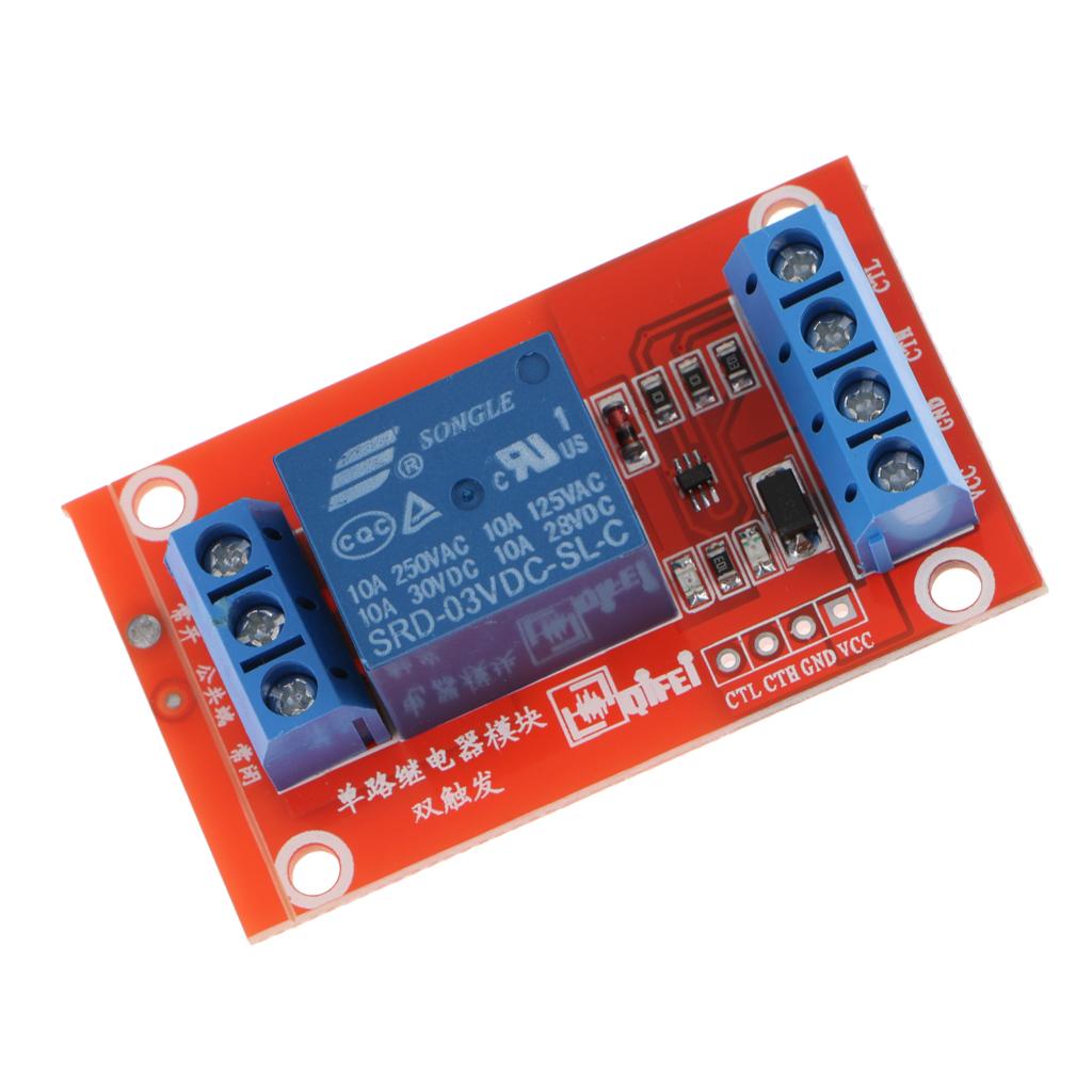 3V 1 Channel Relay Board Module Optocoupler LED for   PiC ARM AVRC