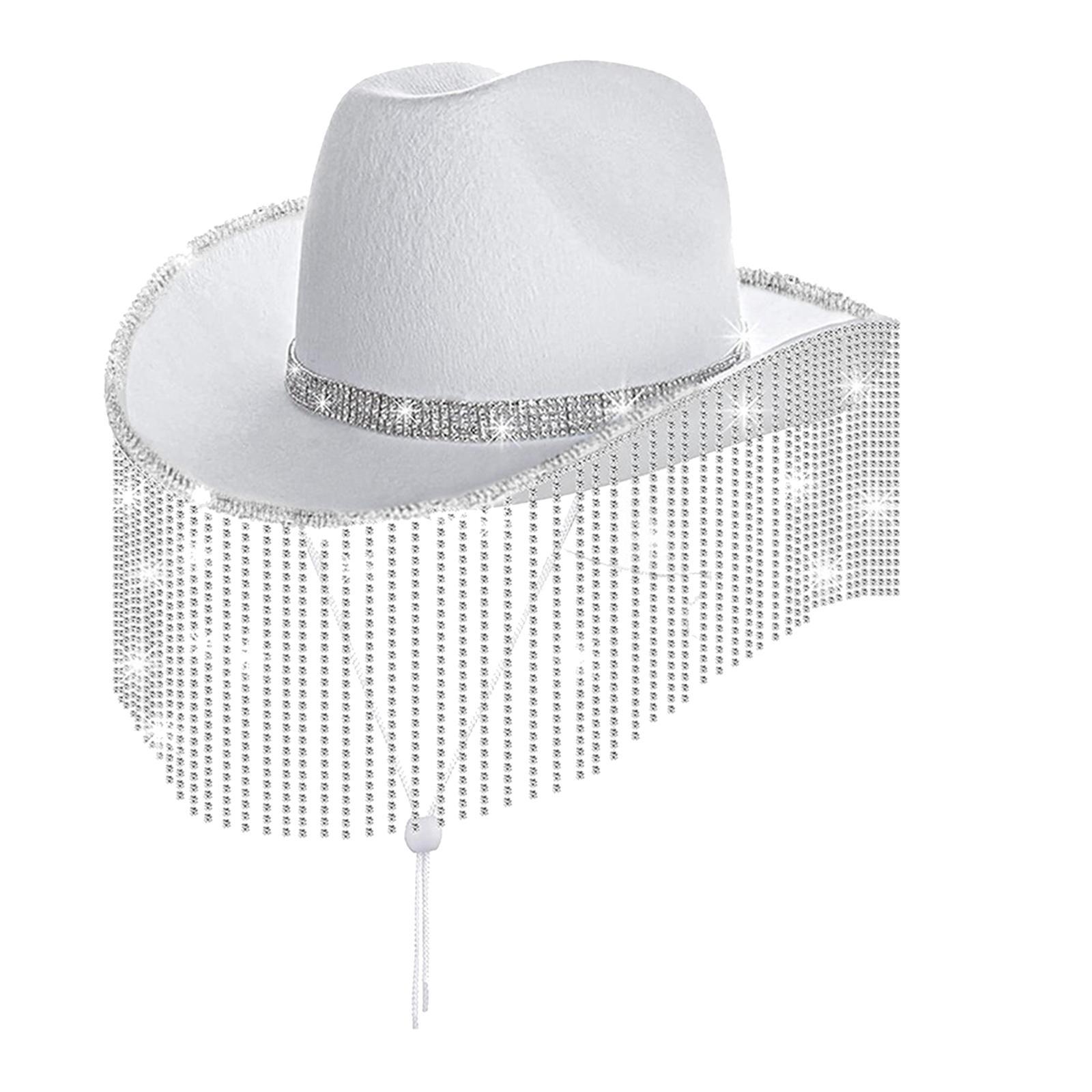 Cowboy Hat Women Cowgirl Hat Wide Brim Costume Accessories Fashion Comfortable Sunhat Summer Outdoor Hat for Travel Beach Festivals