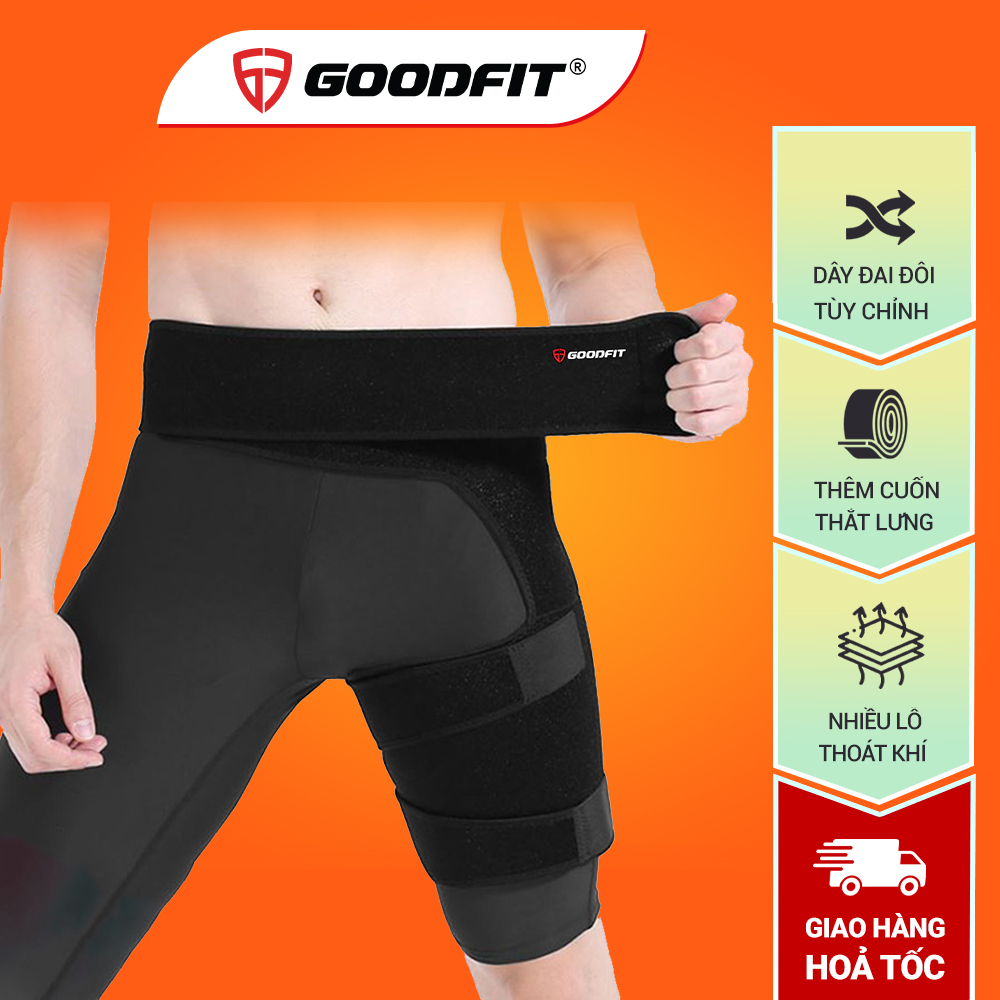 Đai bảo vệ đùi, bảo vệ khung chậu, bảo vệ khớp háng GoodFit GF501T