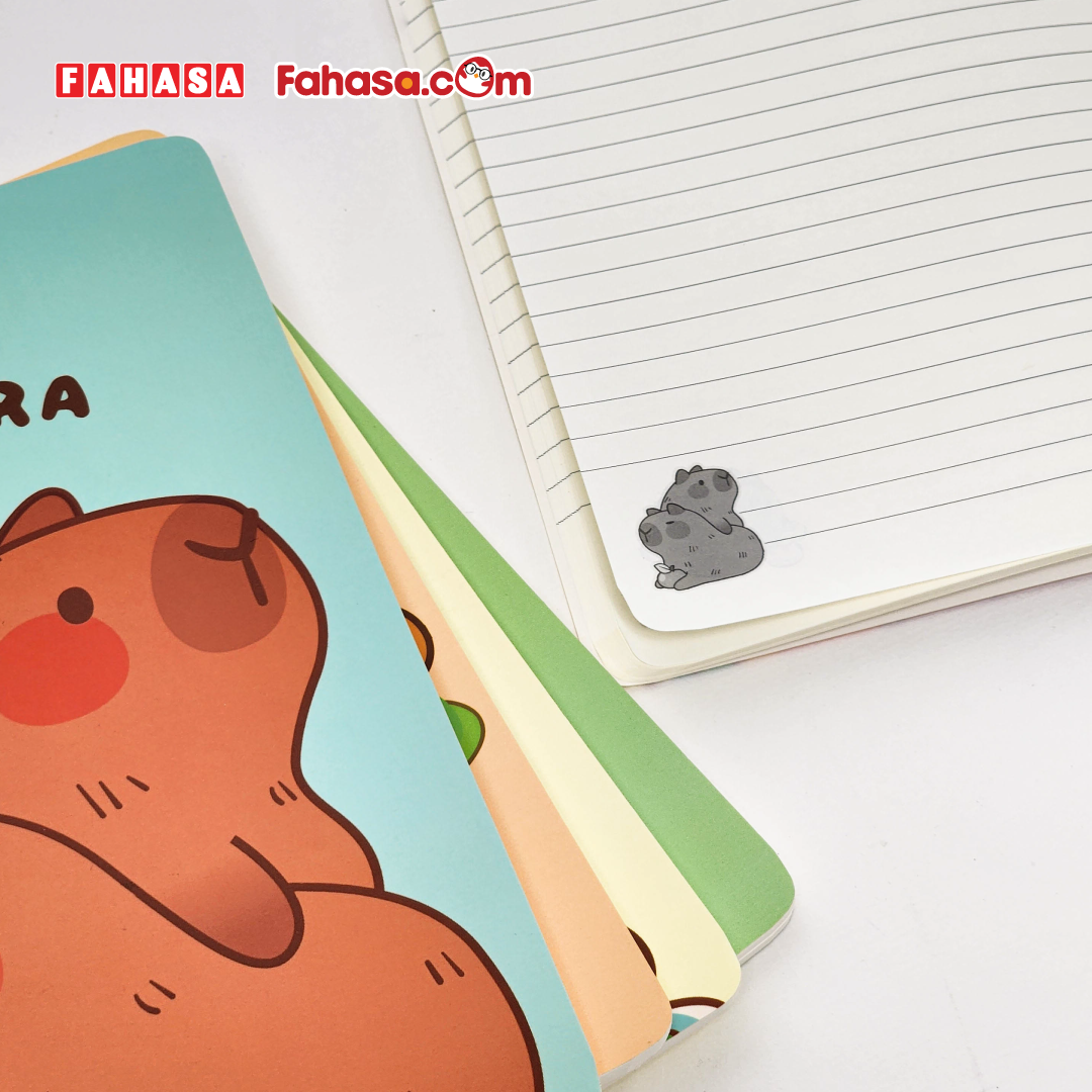 Sổ Ghi Chú Capybara - Kẻ Ngang - 96 Trang 80gsm - The Sun 02