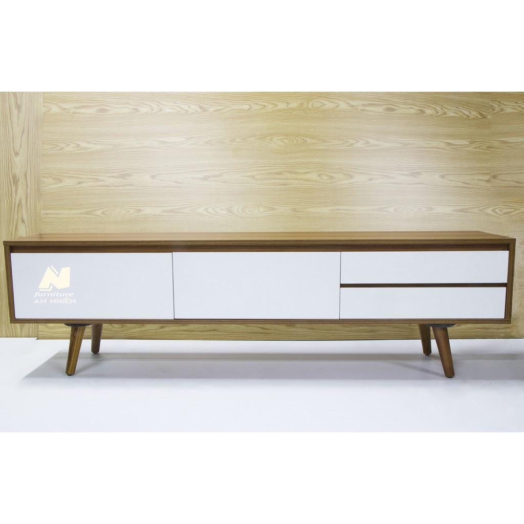 Made in VN - KỆ TV MẪU LANI - gỗ mdf 17mm công ty Mộc Phát độ bền trên 30 năm AN011