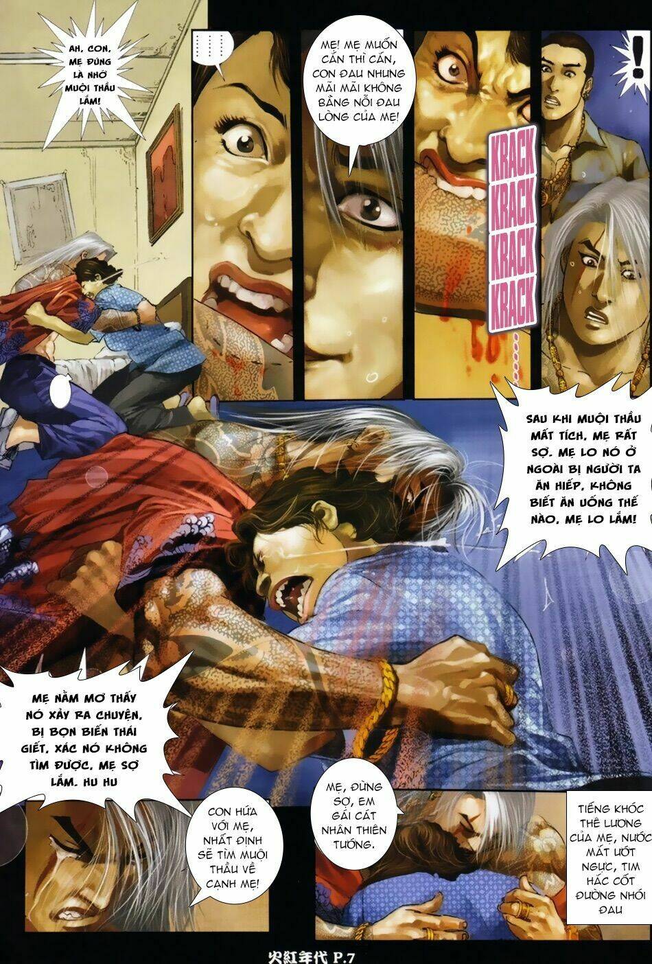 hỏa hồng niên đại hắc cốt đường chapter 24 5