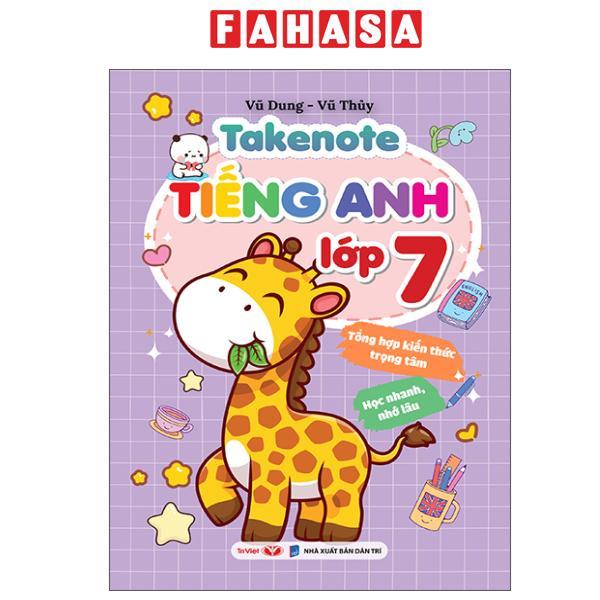 Sách - Takenote - Tiếng Anh Lớp 7