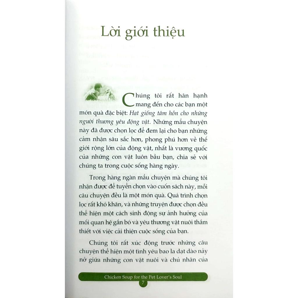 - Chicken Soup For The Pet Lover' Soul 17 - Những Người Bạn Nhỏ - Bản Quyền