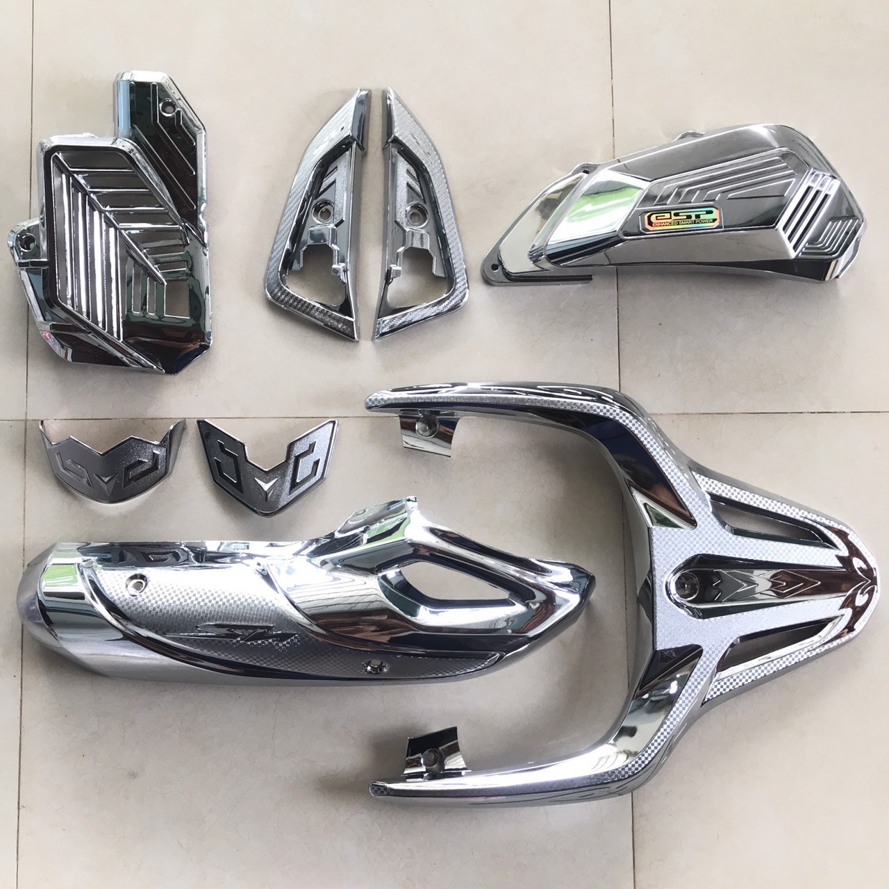 COMBO BỘ ỐP PHỤ KIỆN TRANG TRÍ DÙNG CHO ĐỜI XE SH 2020 2021 2022 2023 2024 - 125i 150i 160i