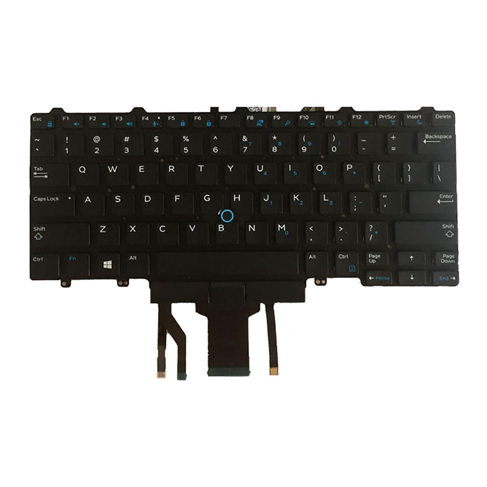 Keyboard US Layout Backlit For Dell Latitude E5450 E7250 E7450 E7470 E5470