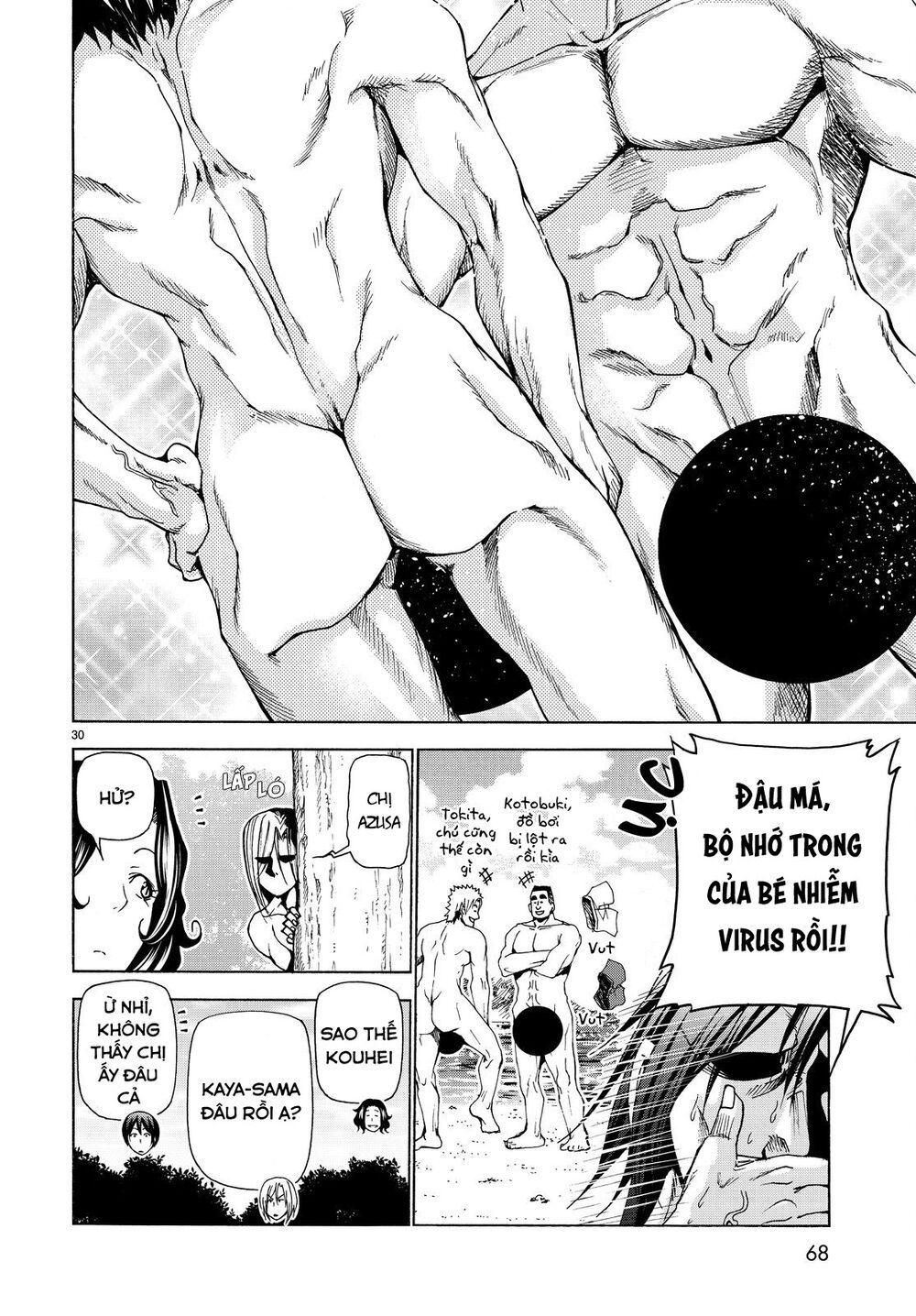 cô gái thích lặn - grand blue chapter 41 31